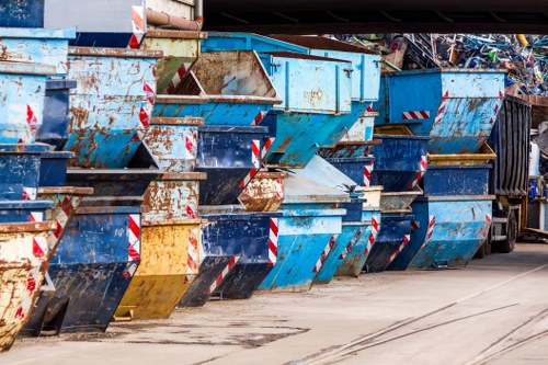 Commercial waste removal services in Wembley