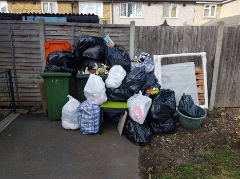 Professional team clearing office items in Wembley