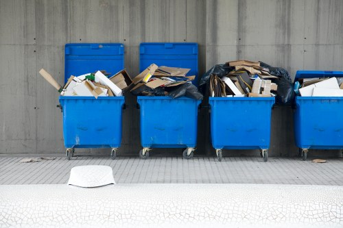 Old furniture ready for disposal in Wembley